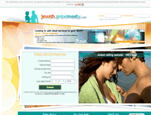 Tablet Screenshot of jewish.proximeety.com