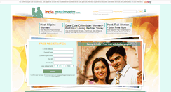 Desktop Screenshot of india.proximeety.com